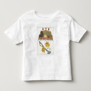 De troon van een Chinese keizer, jojojojo-scepter Kinder Shirts
