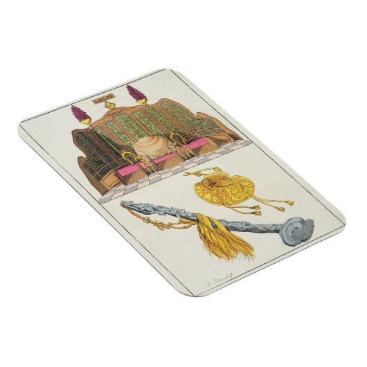 De troon van een Chinese keizer, jojojojo-scepter Magneet (Rechterzijde)