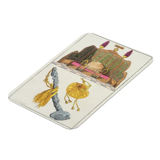 De troon van een Chinese keizer, jojojojo-scepter Magneet (Linkerzijde)