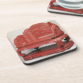 De troon van keizer Ch'ien Lung (1736-95) Drankjes Onderzetter (Linkerzijde)