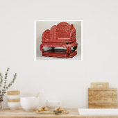 De troon van keizer Ch'ien Lung (1736-95) Poster (Keuken)