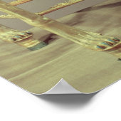 De troon van Tutankhamun Nieuw Koninkrijk Poster (Hoek)