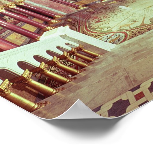 De troonzaal uit het zuiden poster (Hoek)