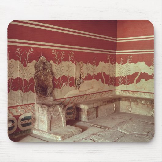 De troonzaal van Minos, 1500-1400 voor Christus Muismat (Voorkant)