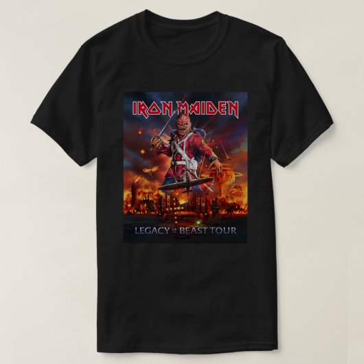 De Trooper Maiden 2021 Classic T-Shirt gift, voor (Design voorkant)