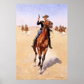 De Trooper van Frederic Remington Poster (Voorkant)