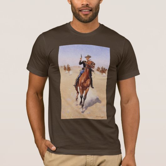 De Trooper van Frederic Remington T-shirt (Voorkant)