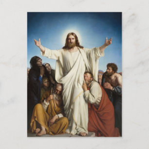 De Trooster door Carl Bloch Postcard Briefkaart