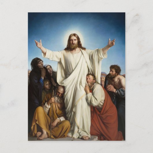 De Trooster van Carl Bloch Ansichtkaart Briefkaart (Voorkant)