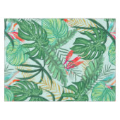 De tropen | Oerwoud Botanische vogel van het parad Tafelkleed (Voorkant (Horizontaal))