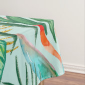 De tropen | Oerwoud Botanische vogel van het parad Tafelkleed (Voorbeeld)