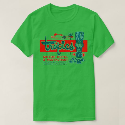 De tropen t-shirt (Design voorkant)
