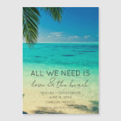 De Tropische Beach Weddenschap van de Bestemming s (Voorkant)