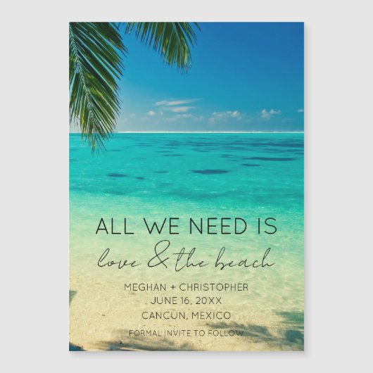 De Tropische Beach Weddenschap van de Bestemming s (Voorkant)