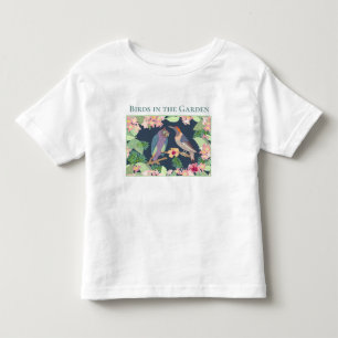 De tropische bloemen in de tuin personaliseren kinder shirts