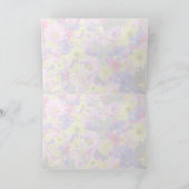 De tropische Groet van de Omlijsting van Bloemen Kaart (Binnen)