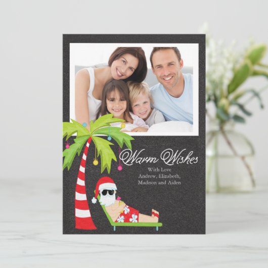 De tropische Kaart van de Foto van de Familie van (Staand voorkant)