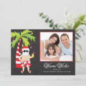 De tropische Kaart van de Foto van de Familie van (Staand voorkant)