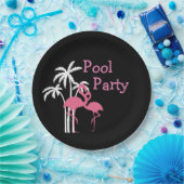 De tropische Partij van de Pool Papieren Bordje (Feest)