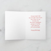 De Tropische Rode Anthurium van Maui, Verjaardag Kaart (Binnen)