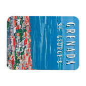 De tropische schoonheid van Granada in Saint Georg Magneet (Horizontaal)