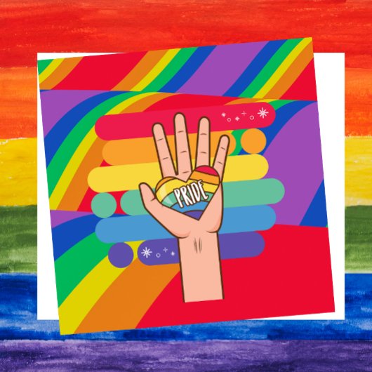 De trots notitiekaartje