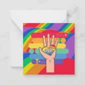 De trots notitiekaartje (Voorkant)