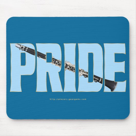 De Trots van de klarinet Muismat (Voorkant)