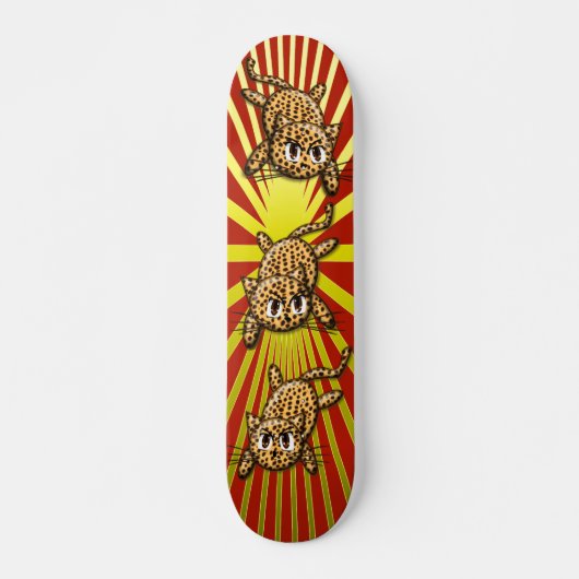 De trots van de luipaard skateboard (Voorkant)