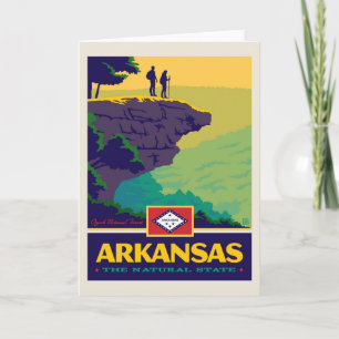 De Trots van de staat Arkansas Kaart