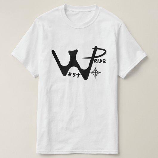 De trots van het westen t-shirt (Design voorkant)