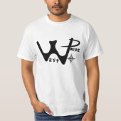 De trots van het westen t-shirt (Voorkant)