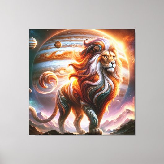 De trots van Jupiter Canvas Afdruk (Voorkant)