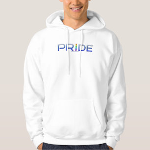 De trots van SlipperyJoe's in metalen letters stra Hoodie
