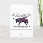 De trots, wenskaart kaart (Achterkant)