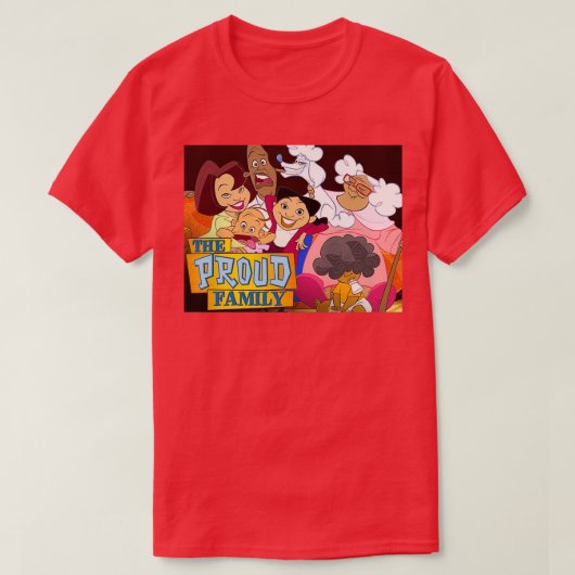 De trotse familie 2 t-shirt (Design voorkant)