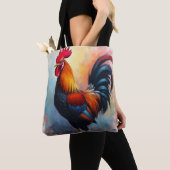 De trotse haan  tote bag (Dichtbij)