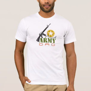 De trotse Papa van het Leger T-shirt