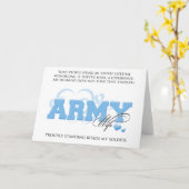 De trotse Vrouw van het LEGER Kaart (Gele Bloem)