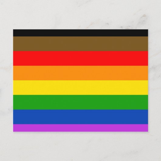 De trotsvlag van Philadelphia Briefkaart (Voorkant)