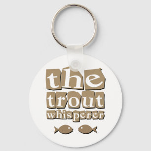 De Trout Whisperer Sleutelhanger