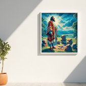 De trouwe blik van Abram (Genesis 15) Poster