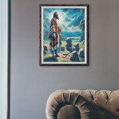 De trouwe blik van Abram (Genesis 15) Poster