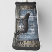 De trouwe hond golfheadcover (Draai 90)