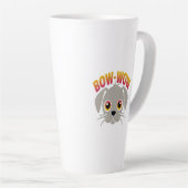De trouwe hond latte mok (Rechterhoek)