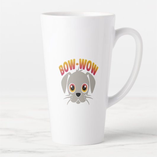 De trouwe hond latte mok (Rechts)