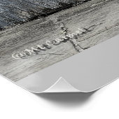 De trouwe hond perfect poster (Hoek)