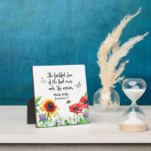 De trouwe liefde van de Heer eindigt nooit Fotoplaat (Insitu)