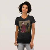 De trouwe Mechanische Bedrijf Steampunk Black T-shirt (Voorkant volledig)