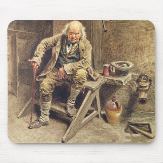 De trouwe oude servant muismat (Voorkant)